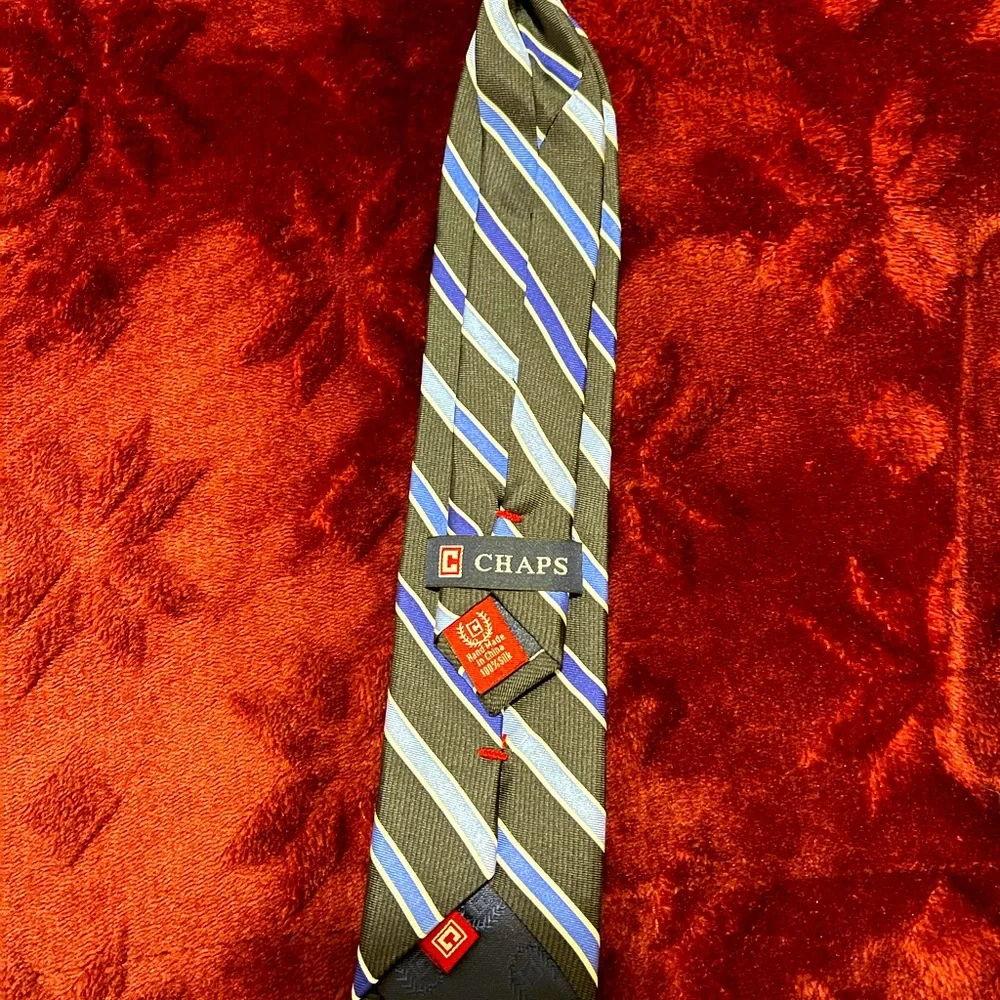 Chaps boys clip-on tie